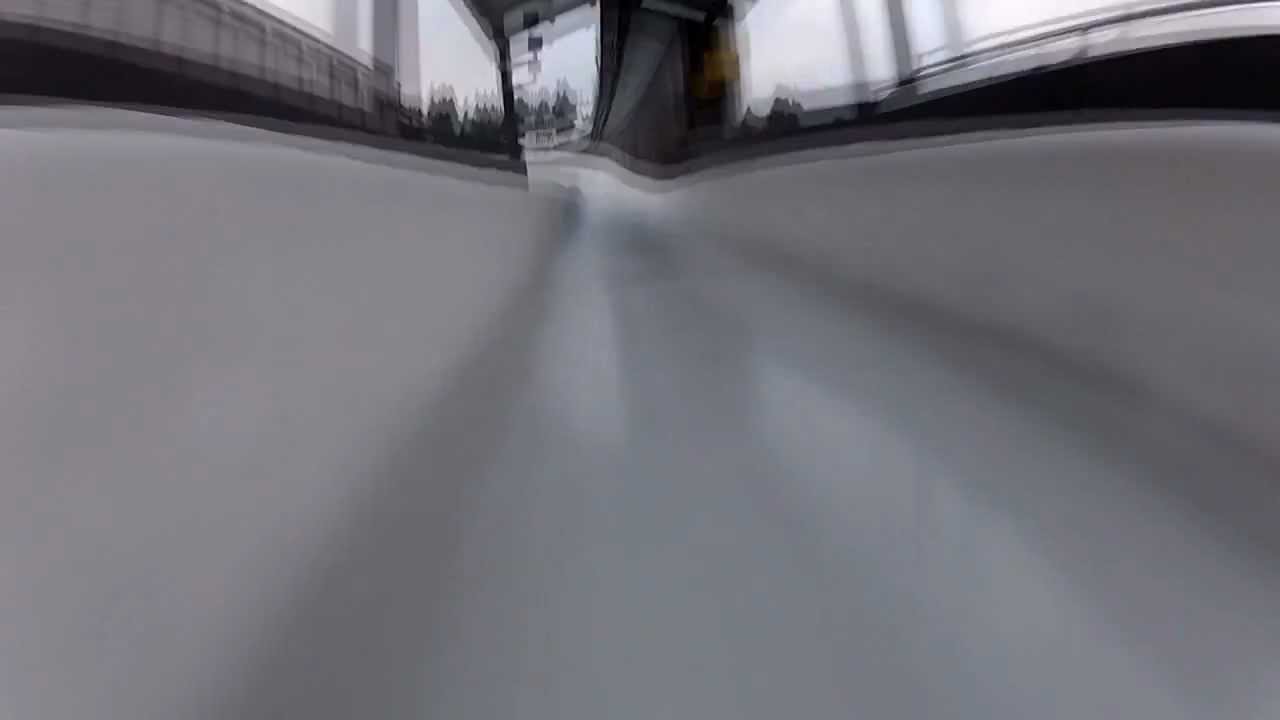 Awesome Winterberg Skeleton Ride - GoPro Headcam