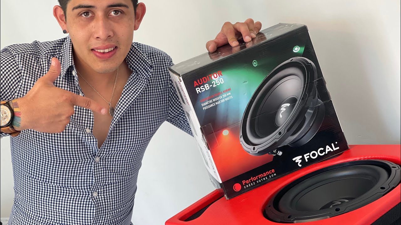 Me pidieron Muchísimo que probara este SUBWOOFER FOCAL Auditor 500W