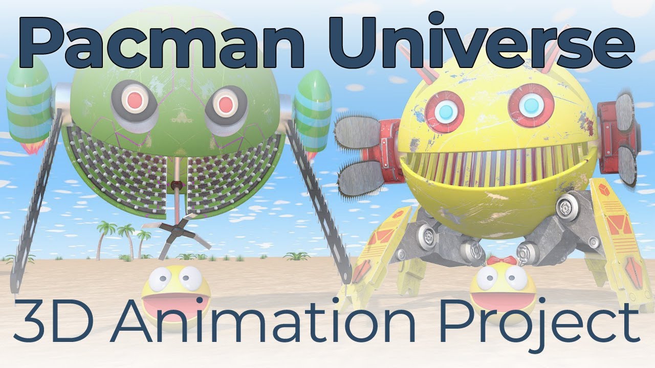 Pacman Universe &ndash; Mechanical Character Animation Compilation | Episode 15