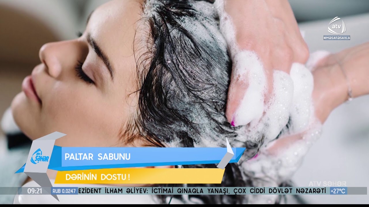 Paltar sabunu dərinin dostudur (ATV Səhər)
