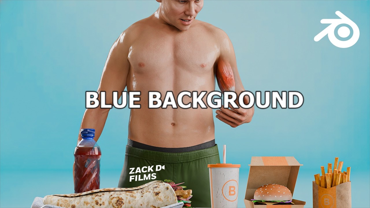 Recreate the Iconic Blue Sky Background from Zack D. Films in Blender