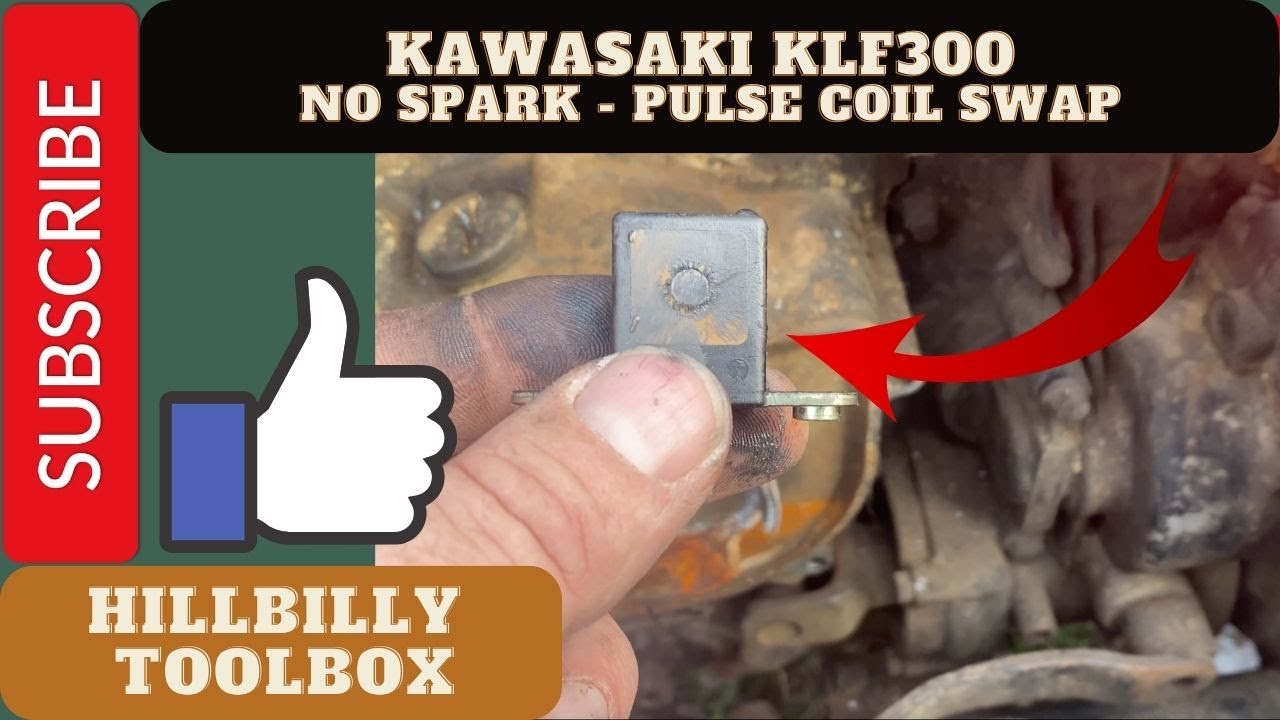 Kawasaki KLF300 Bayou no spark condition: Pulse coil swap - The HillBilly ToolBox Way
