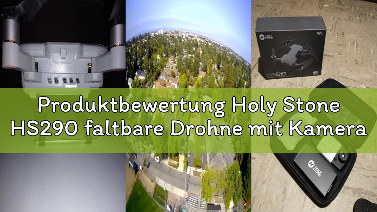 Produktbewertung Holy Stone HS290 faltbare Drohne mit Kamera 1080P für Anfänger&Kinder, Quadcopter m