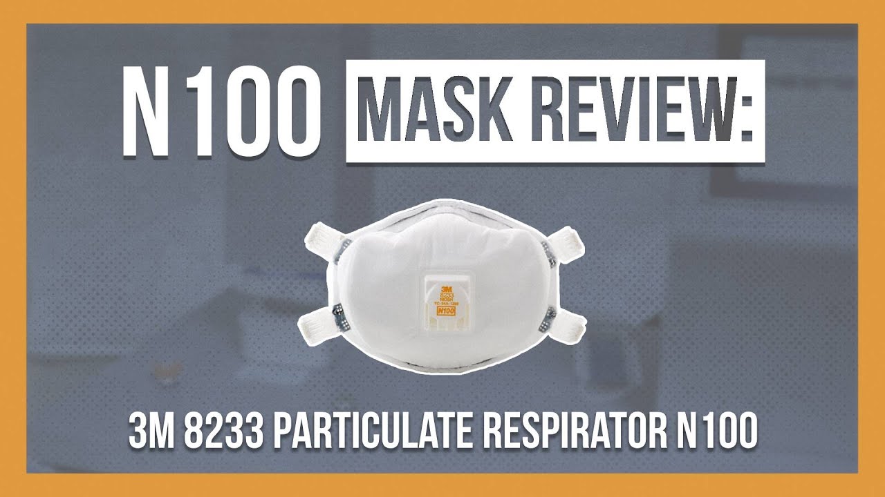 User Submitted (3M 8233 Particulate Respirator N100 Review)