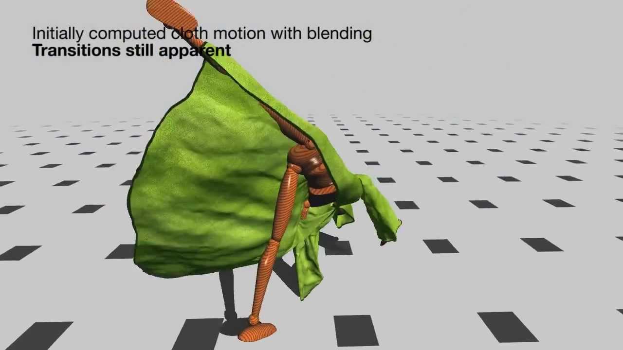 Near-exhaustive Precomputation of Secondary Cloth Effects