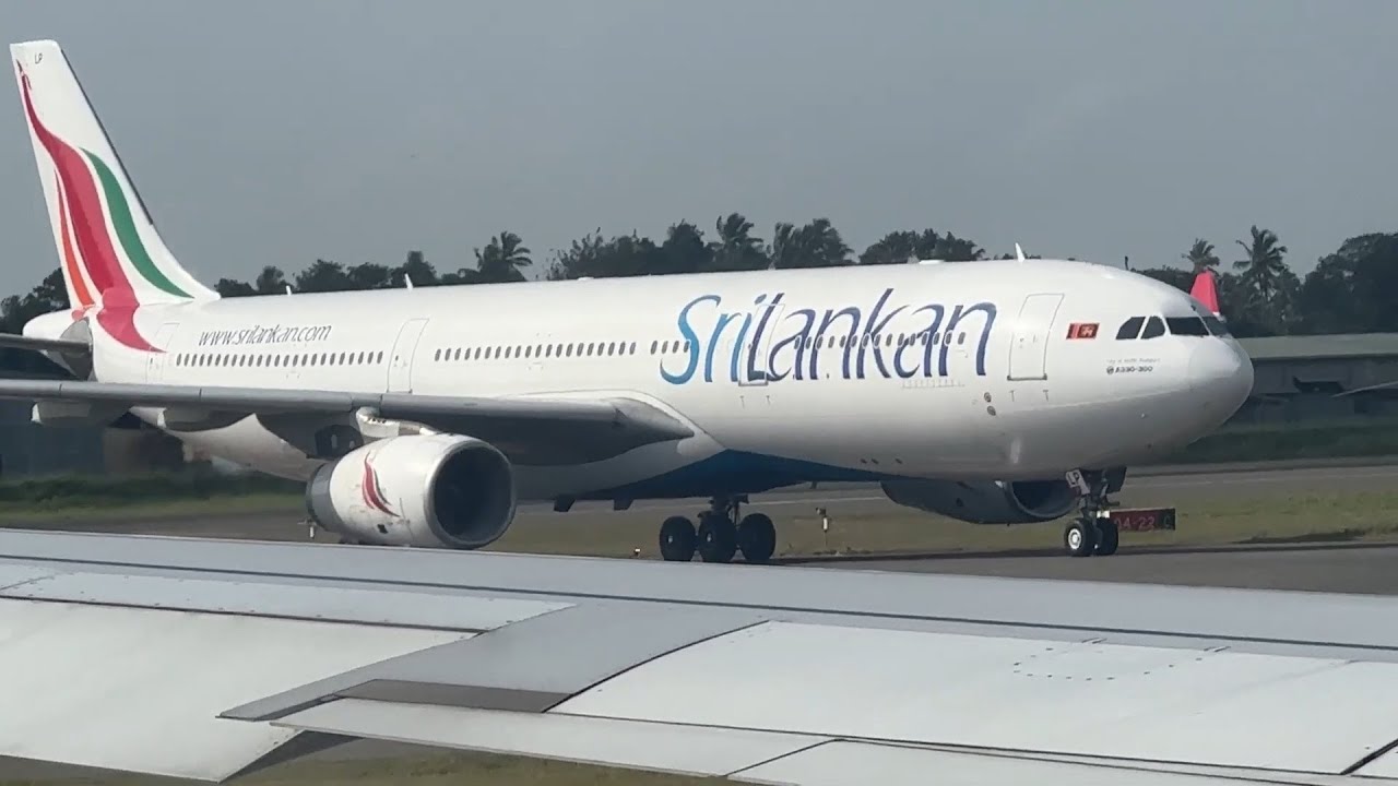 Flights Operations in Colombo Airport in Sri Lanka || Flights landing and takeoff from Colombo