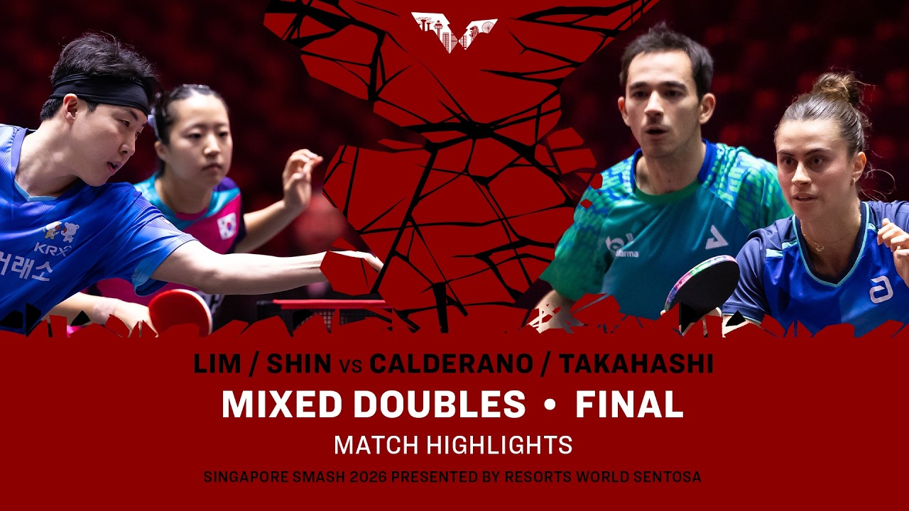 Lim/Shin vs Calderano/Takahashi | XD Final | #WTTSingapore2026
