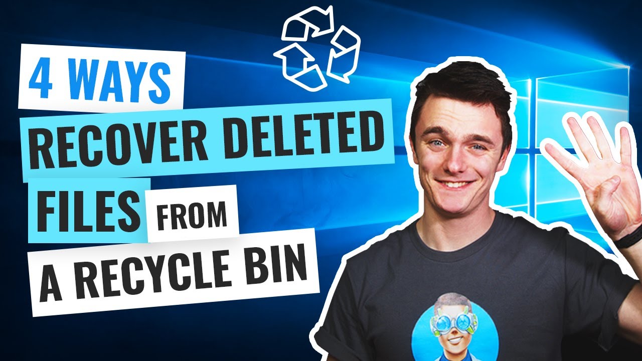 4 способа восстановить удаленные файлы из корзины 🗑️