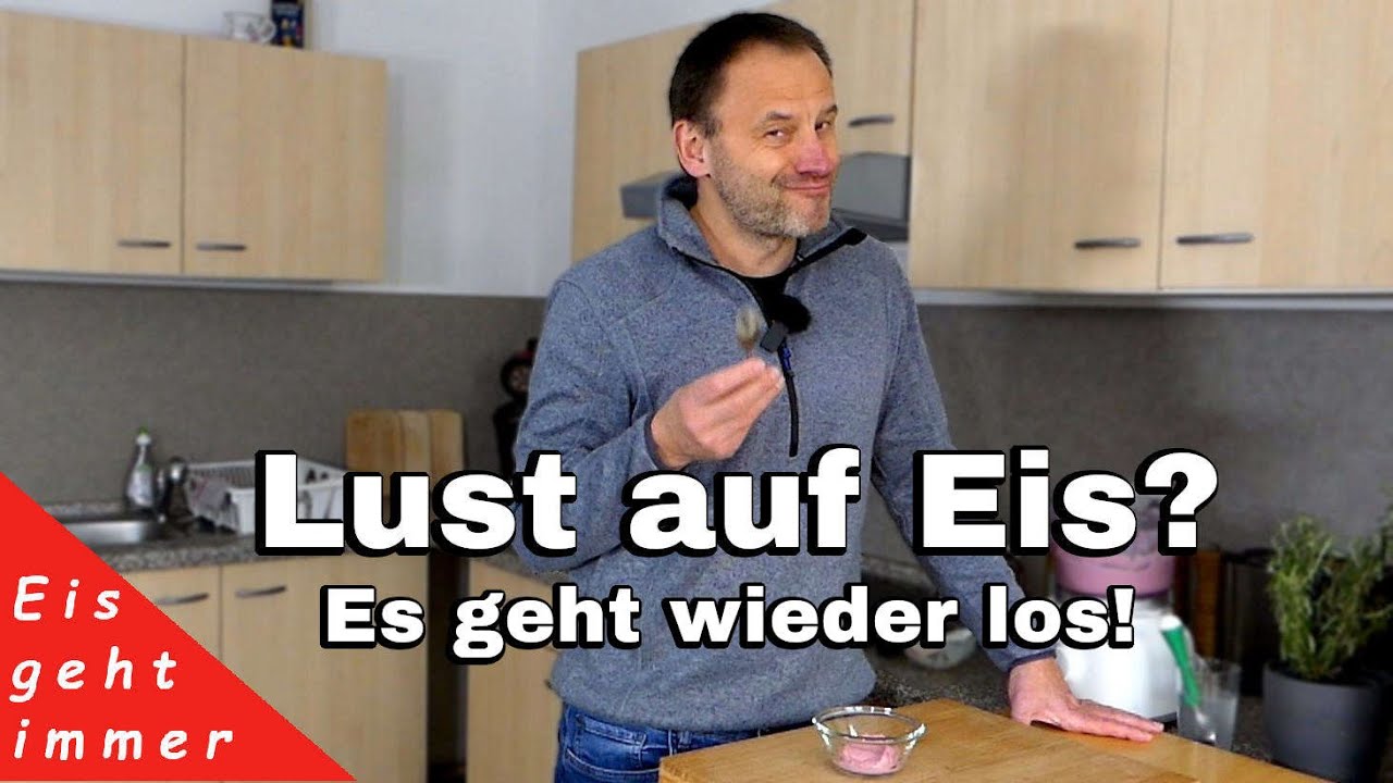 Erdbeereis ohne Eismaschine in unter 10 Minuten? So geht es!