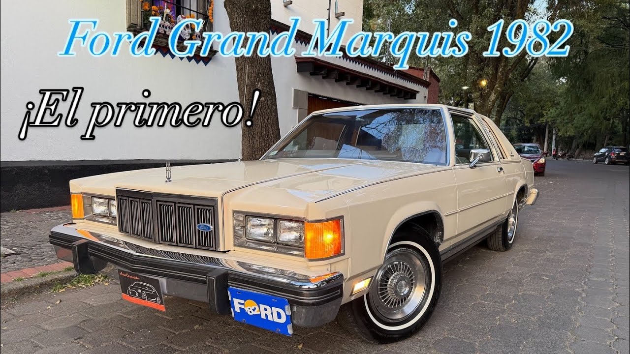Ford Gran Marquis 1982 ¡El primero! Único dueño, 98,000Km original VENDIDO en @autoconceptousedcars 