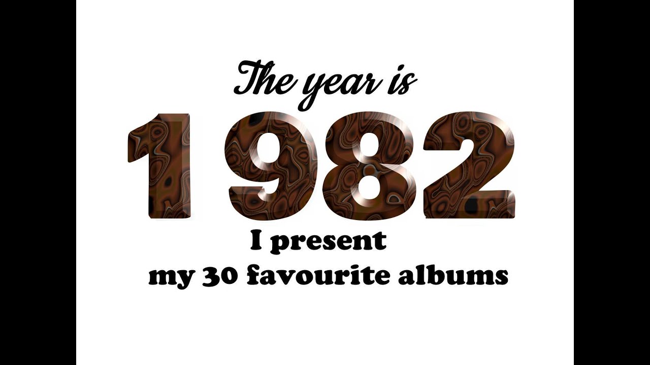 My 30 favourite albums from 1982 #vc #vinylcommunity