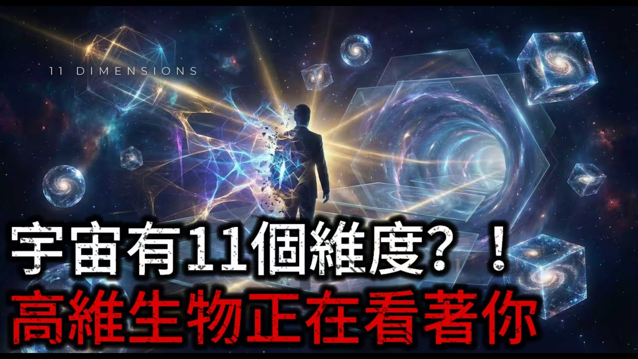 震驚！科學家證實宇宙有11個維度？高維生物正在監視我們！