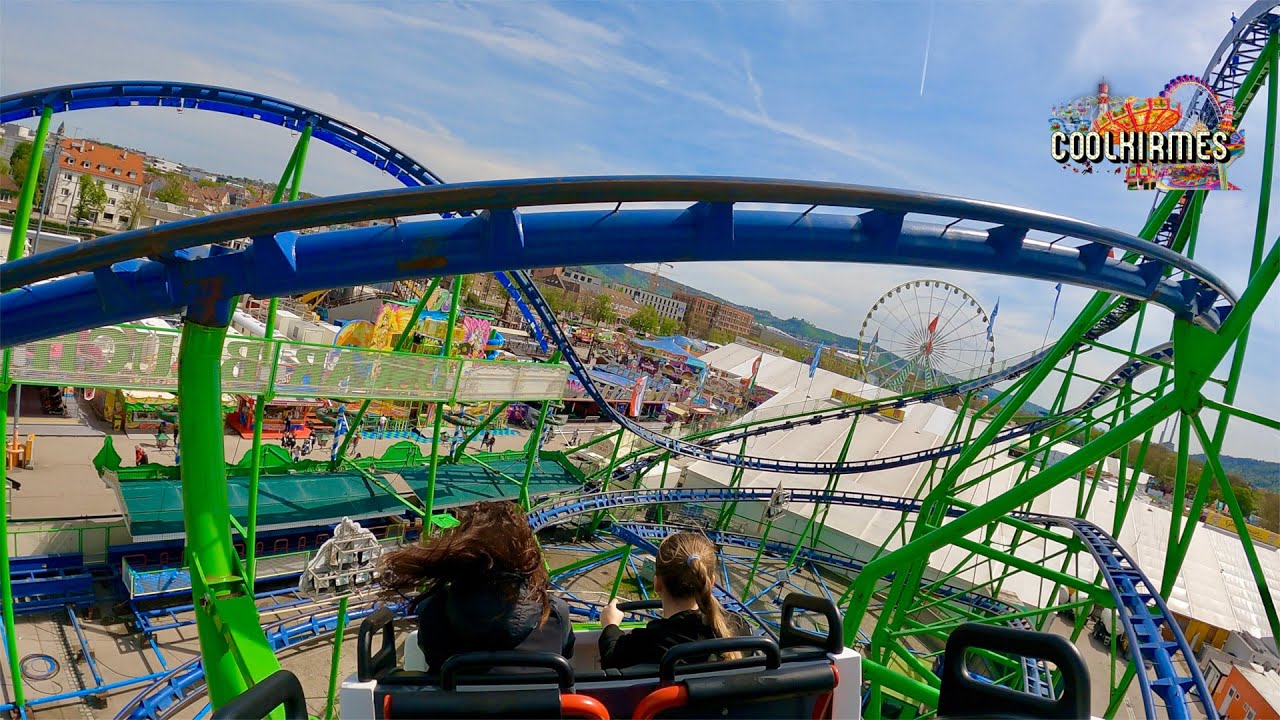 Alpina Bahn Bruch  | Onride Video [ Stuttgarter Frühlingsfest 2023 ] - Clip by CoolKirmes