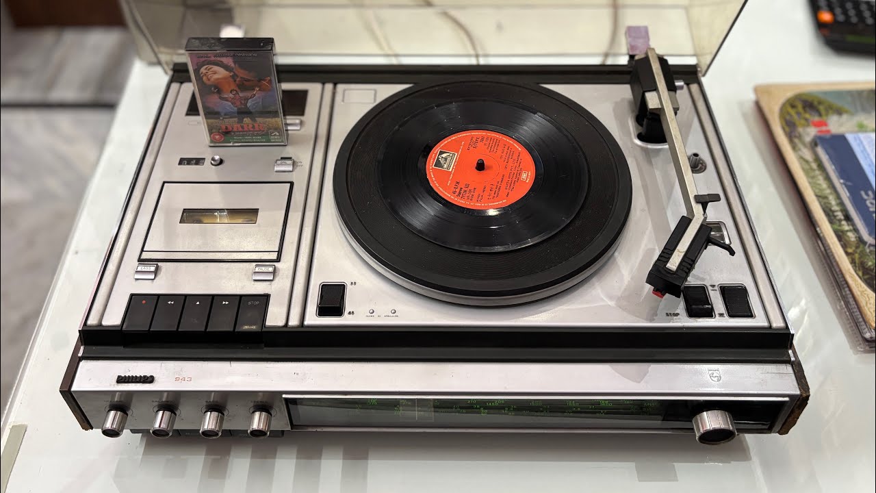 Philips 943 3 in 1 turntable for sale #trending #philips #recordplayers #turntable #vinyl #cassette