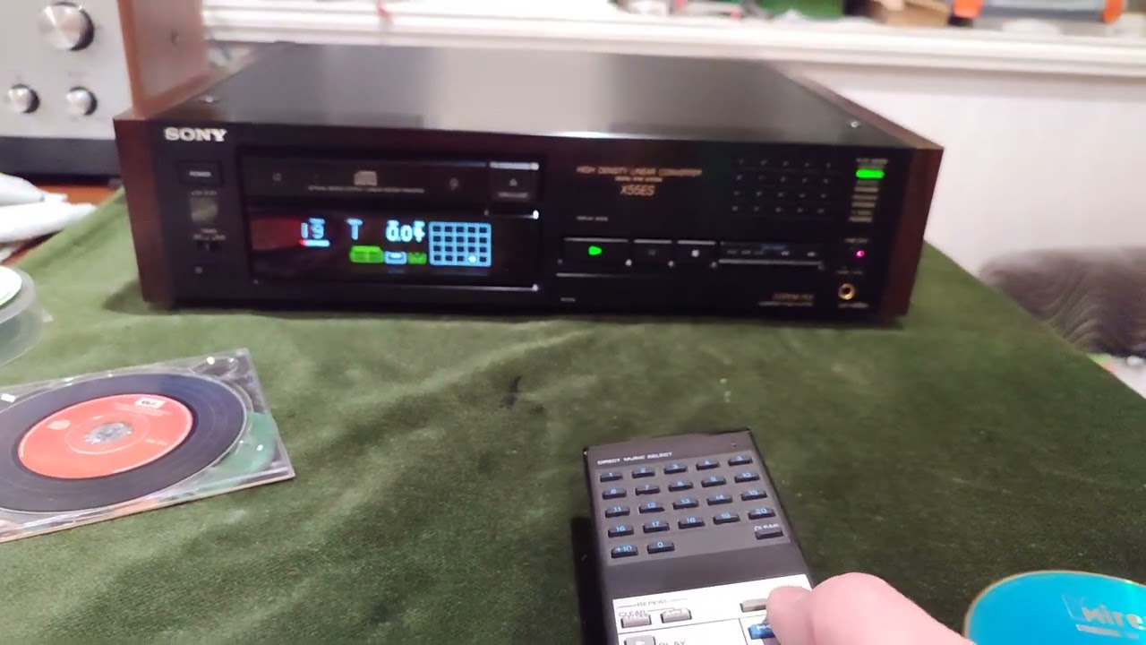 SONY CDP-X55ES demo 11.02.2024