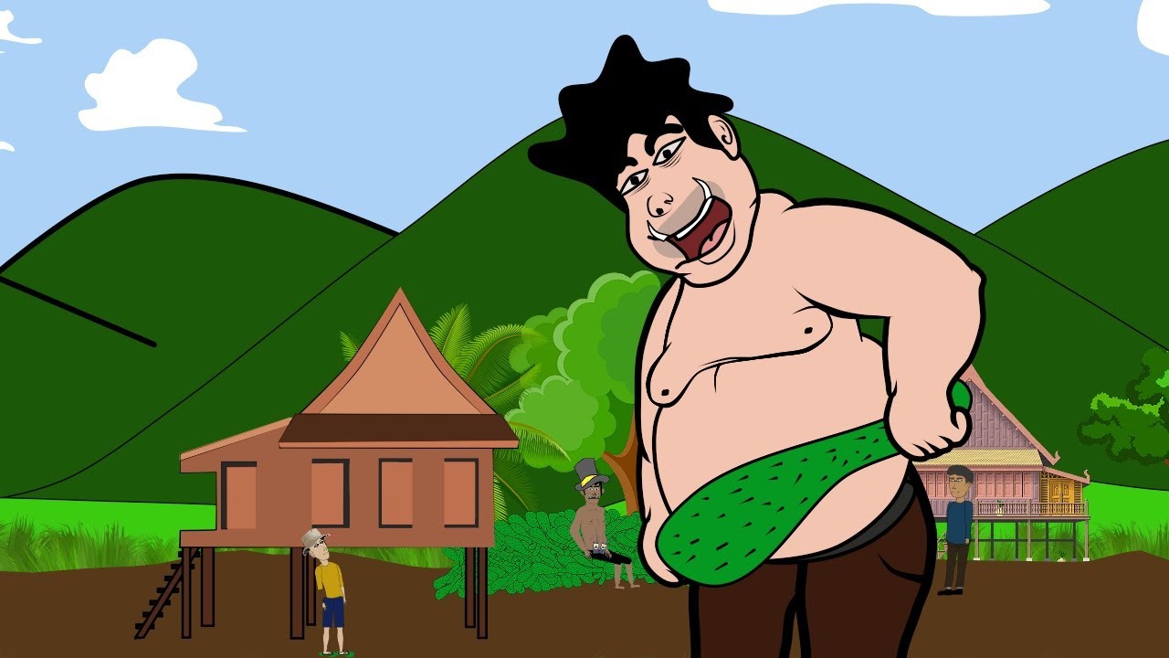 ពូមី និងអាយក្សធា Funny Cartoon
