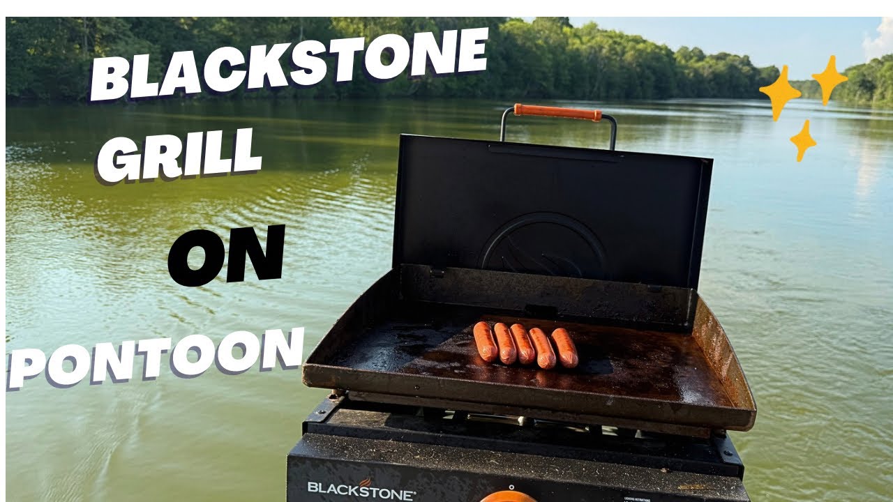 How to Install grill on the Pontoon
