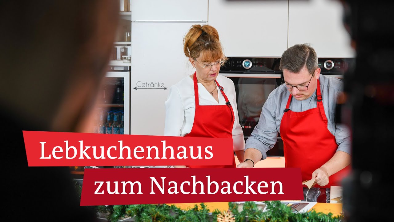 Lebkuchenhaus selber machen: Die Bartholomäuskapelle als Lebkuchenhaus mit Rezept und Anleitung