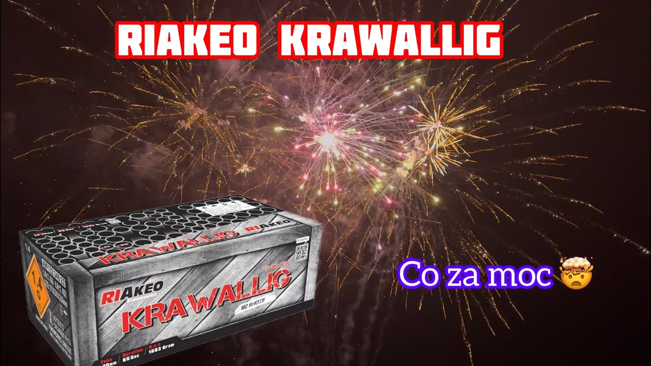 🎆Wyrzutnia RIAkeo Krawallig 🤯test kultowego produktu 