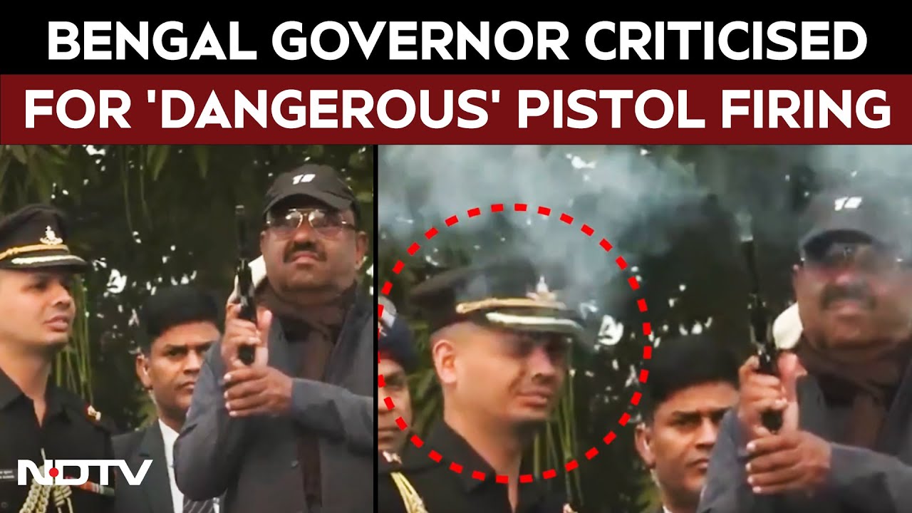 CV Ananda Bose News | Safety Scare At Kolkata Race As Bengal Governor&rsquo;s Pistol Firing Sparks Outrage