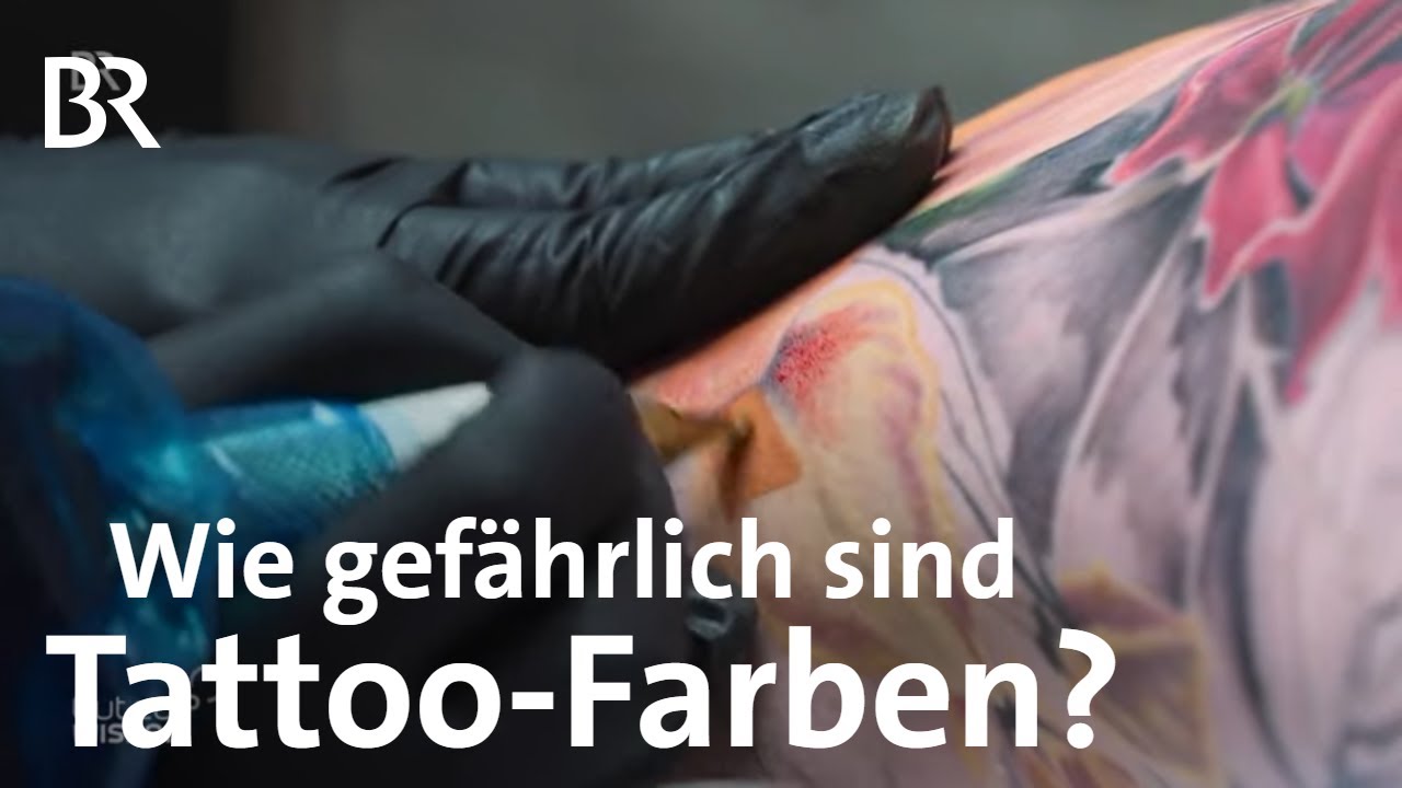 Tätowierungen: EU-Verbot von bestimmten Tattoo-Farben | Gut zu wissen | BR