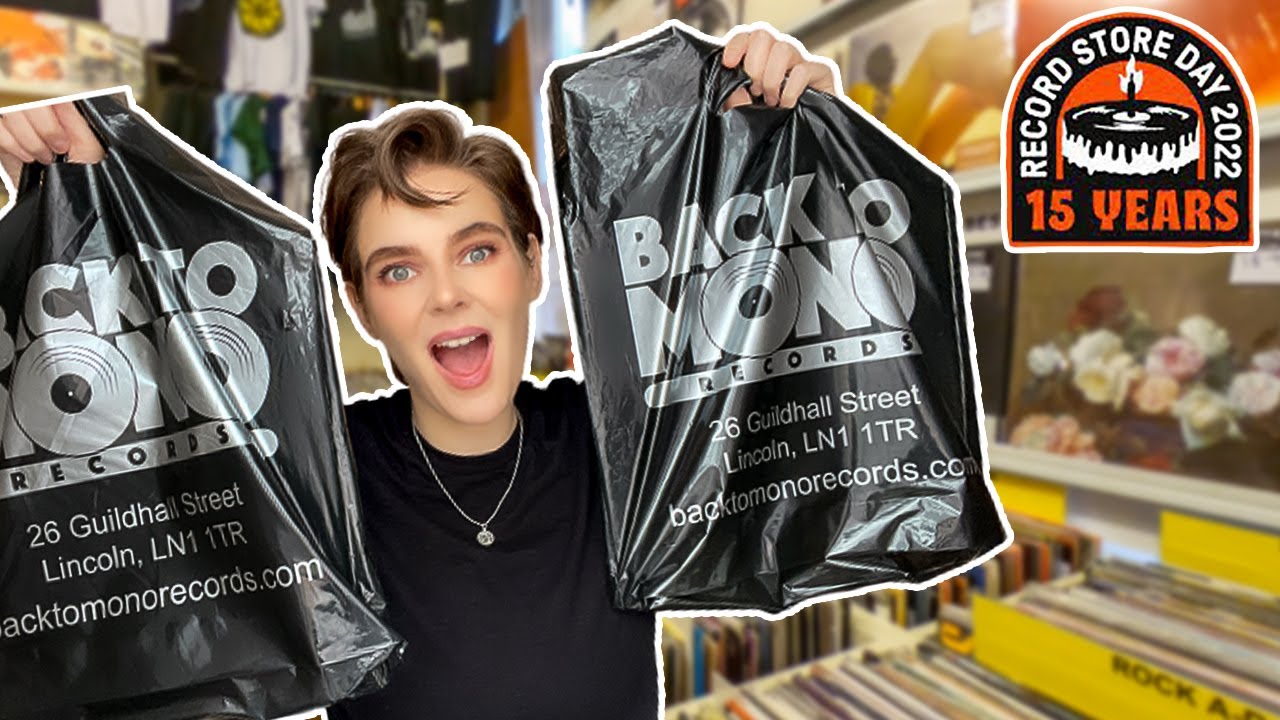 COME TO AN INDIE RECORD STORE WITH ME FOR RECORD STORE DAY! (vinyl haul and vlog)