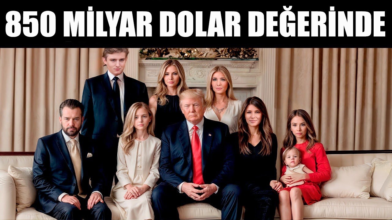 Dünyayı Artık Onlar Yönetecek! Trump Ailesinin Akıl Almaz Serveti Ortaya Çıktı
