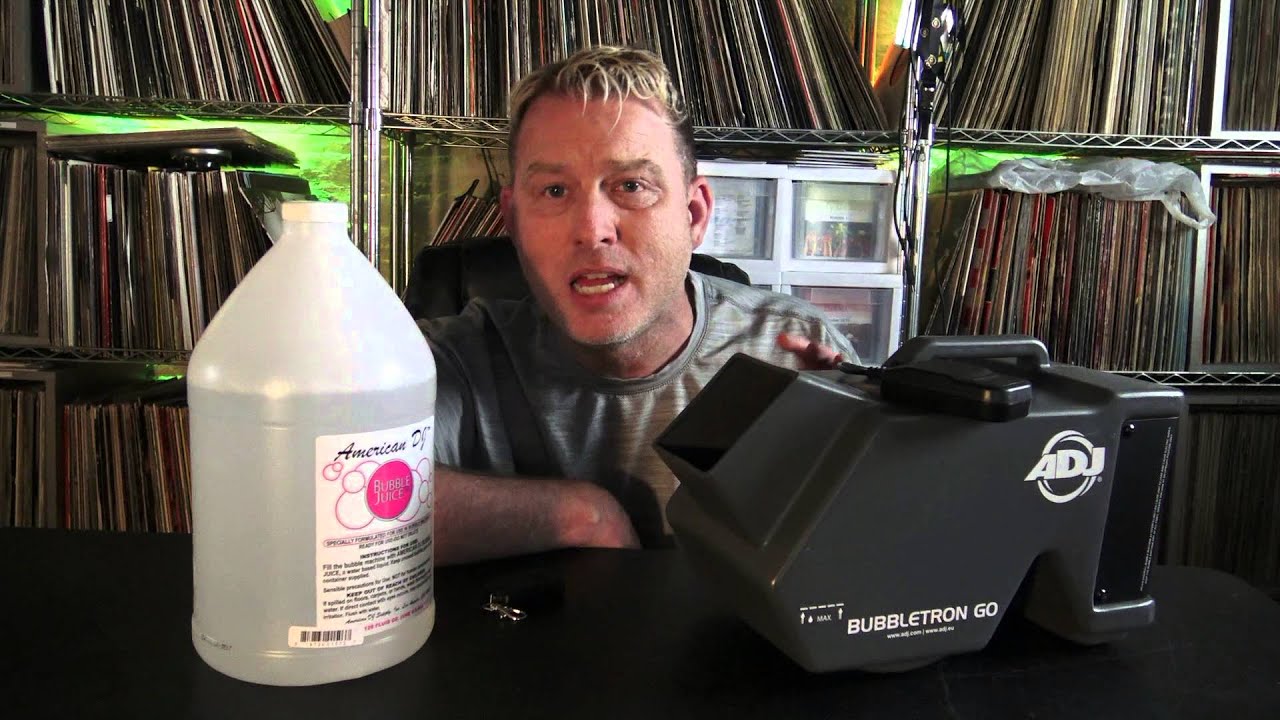 DJ Ideas - Bubbles For Wedding Ceremonies with ADJ's Bubbletron GO