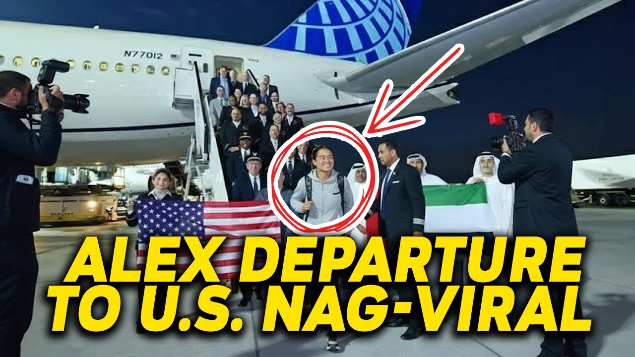 BUONG MUNDO GINULAT! ALEXANDRA EALA DEPARTURE VIRAL! FROM MIDDLE EAST TO UNITED STATES