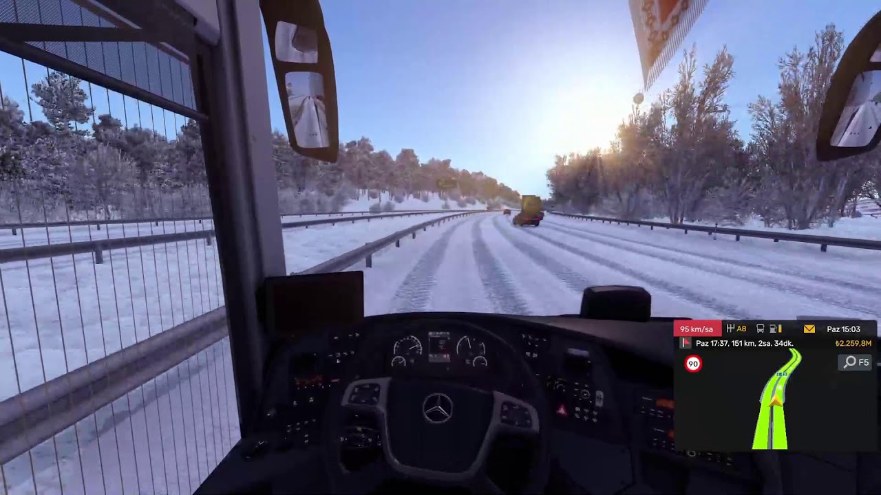 ETS 2 GEREDE-DÜZCE-SAKARYA ROAD TO HEAVY TÜRKİYE KIŞ MODU