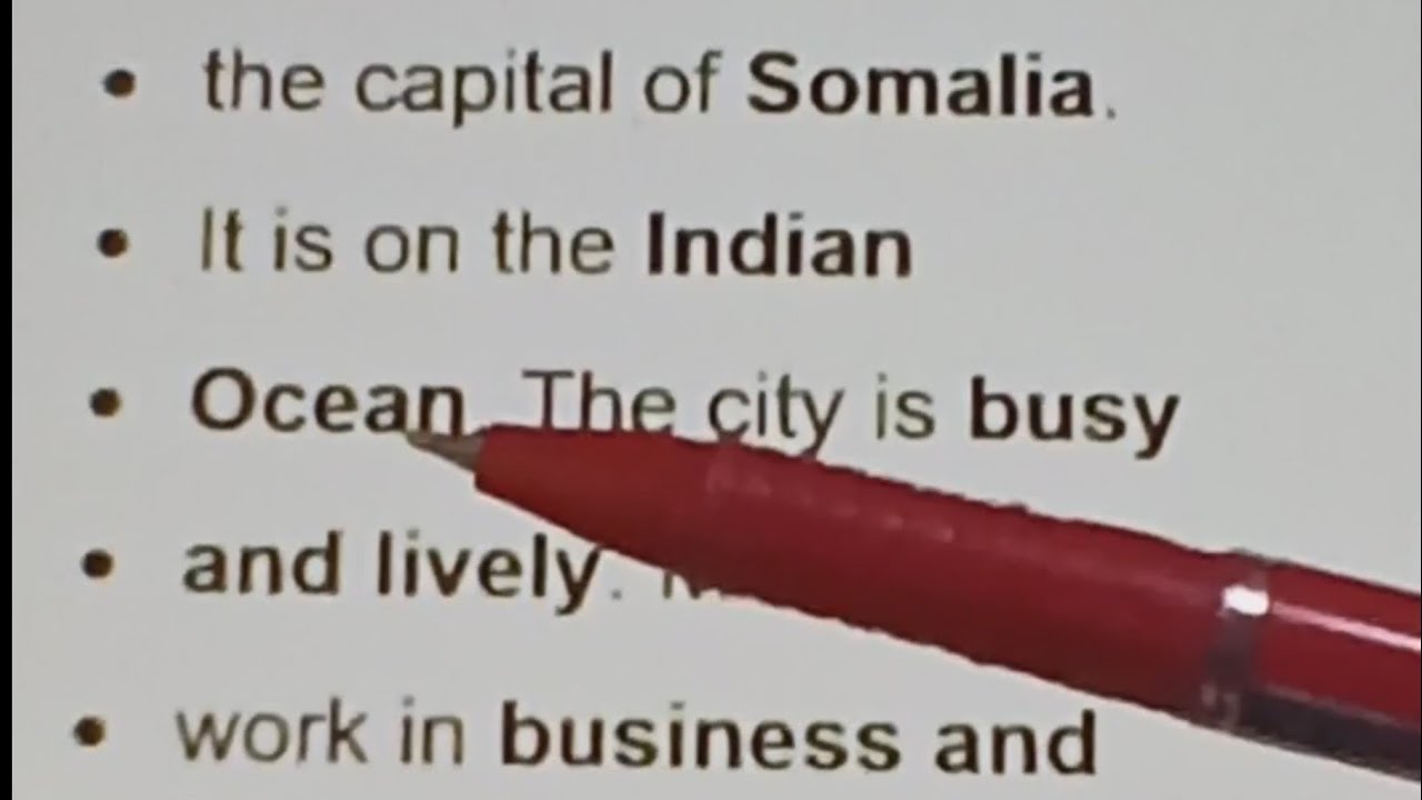 Baro English-ka ~ Sida looga Hadlo Magaaladaada