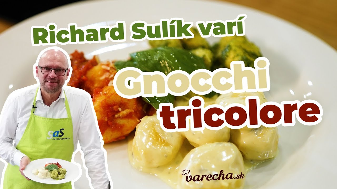 Richard Sulík varí Gnocchi tricolore