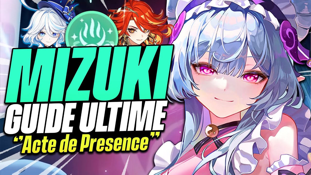 MIZUKI, UNE 5★ SOPORIFIQUE ! Guide ULTIME Meilleurs Builds et Showcase 13 Teams (Genshin Impact)
