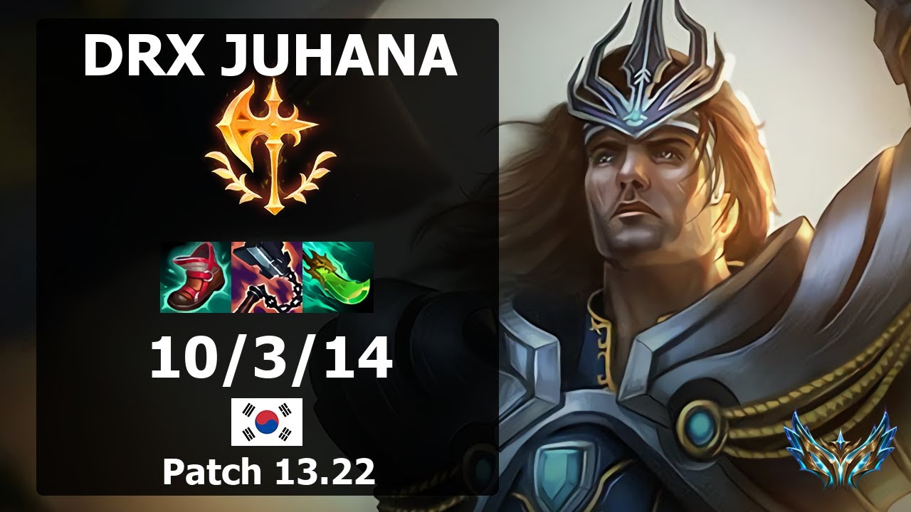 DRX Juhana JarvanIV vs Graves| Patch 13.22 KR Challenger