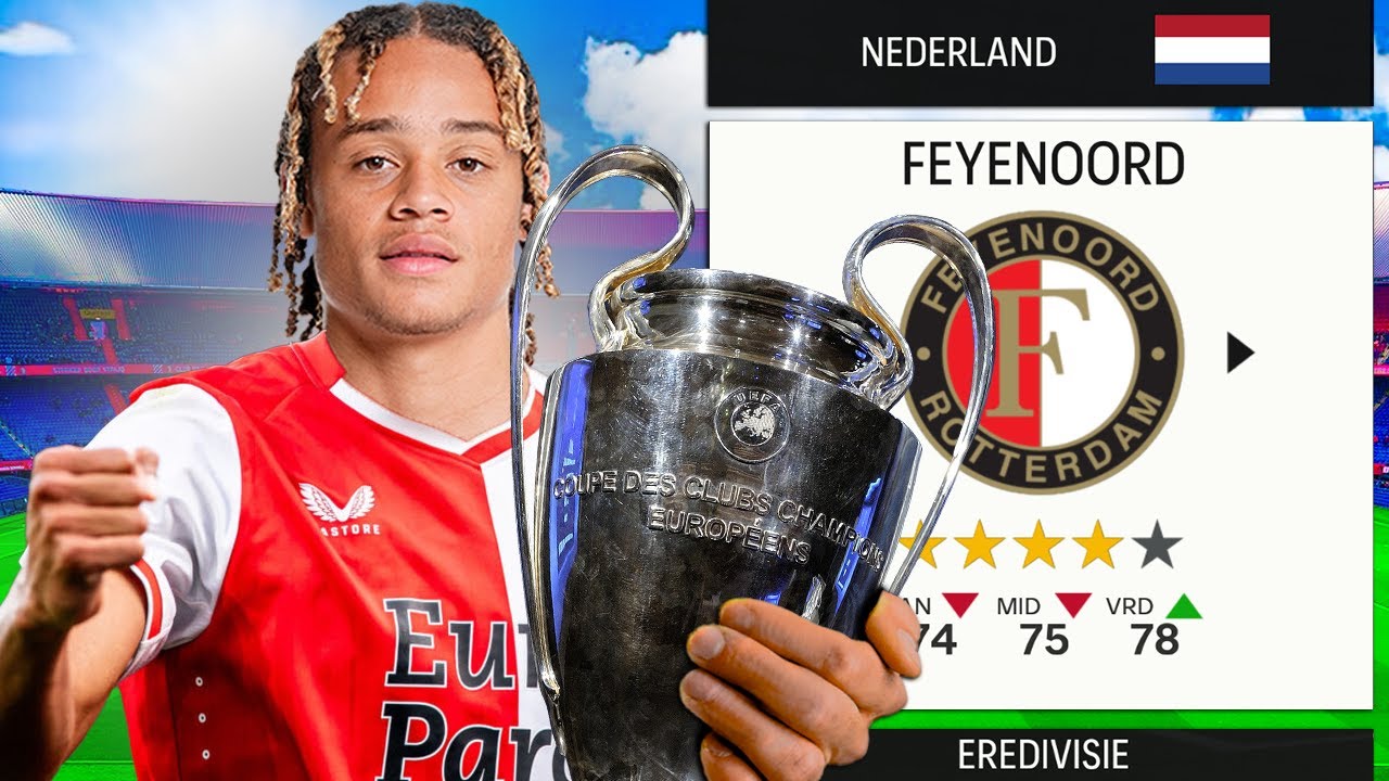 Ik Won de Champions League met FEYENOORD!