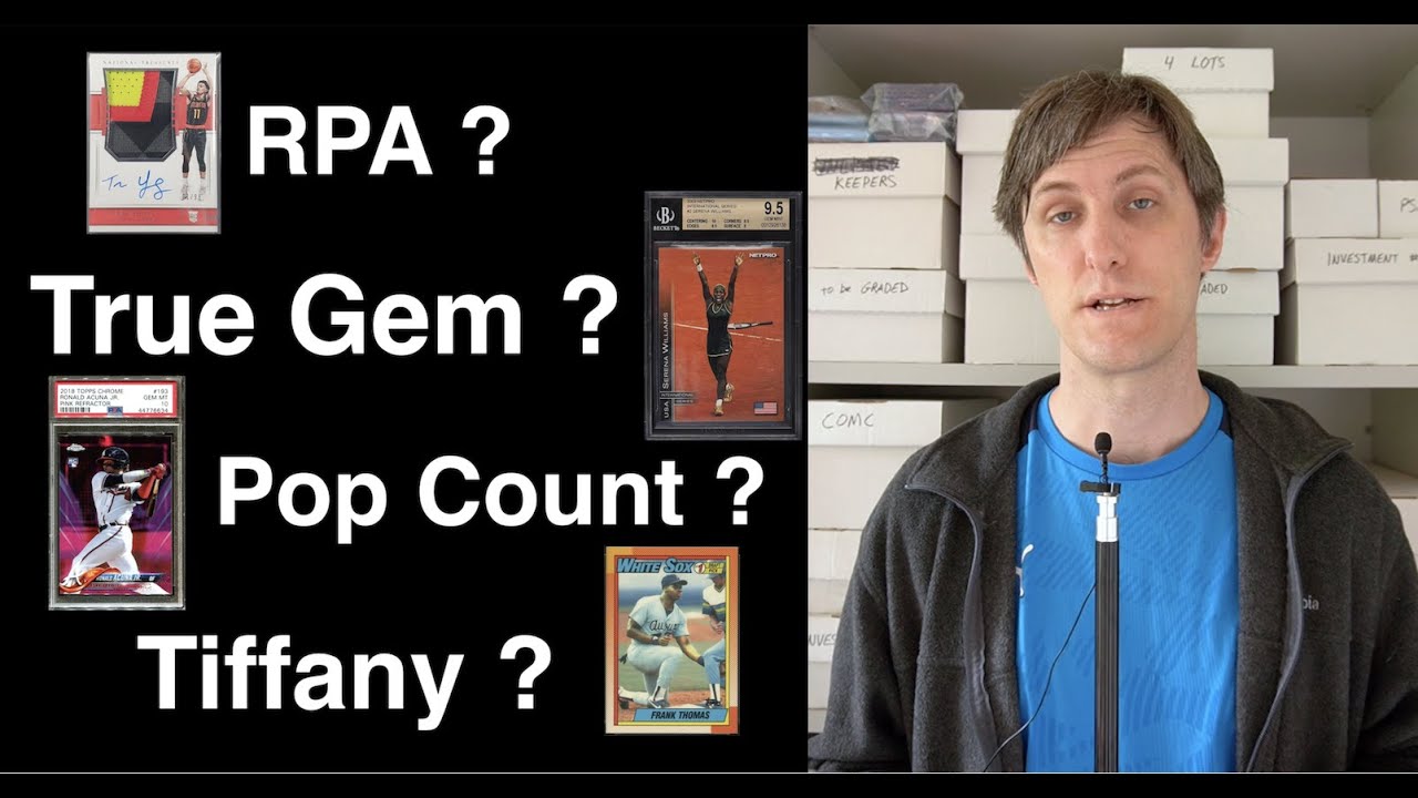 Introduction To Some Key Terms In the Modern Sportscard Hobby