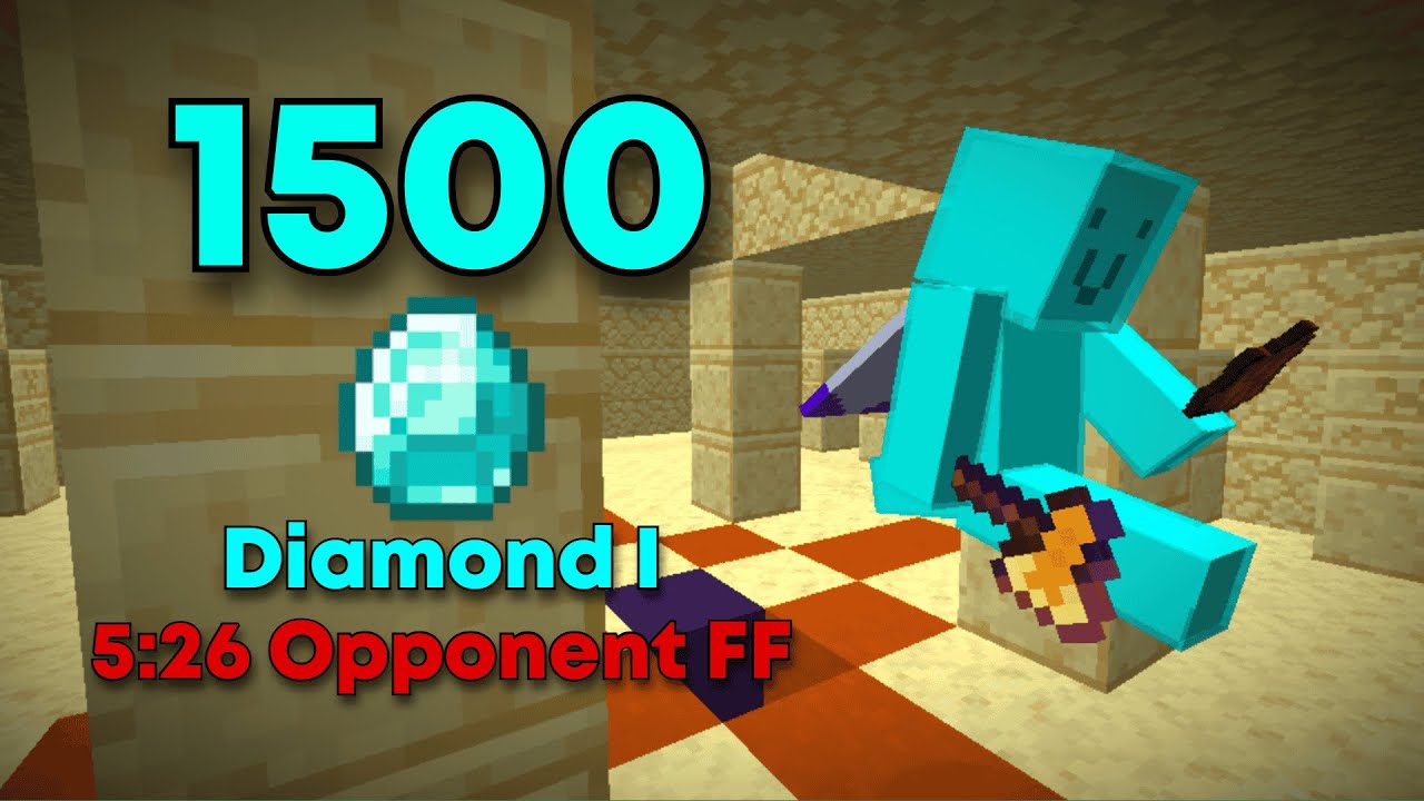 diamond 1 in mcsr ranked