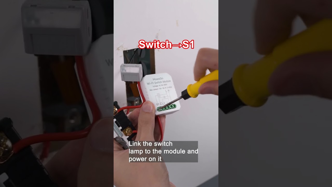 Модуль выключателя света с Wi-Fi Mini DIY Smart Light, однополюсный | Модуль с тремя направлениям...