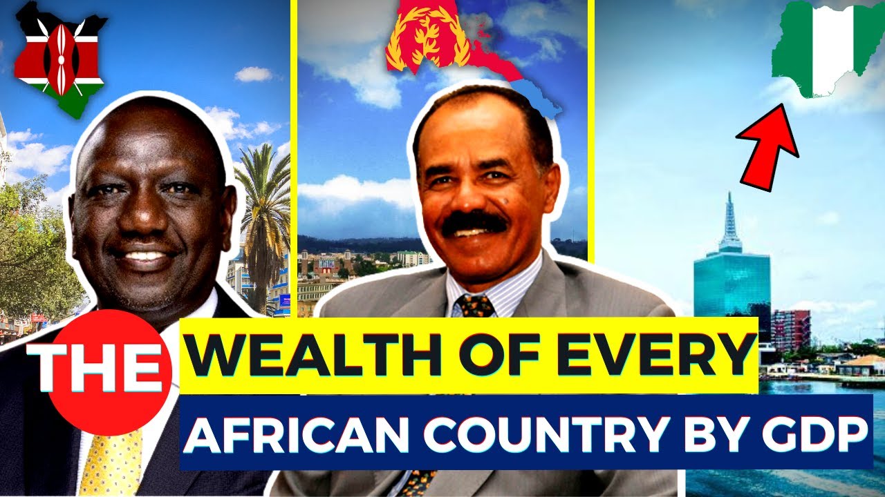 Wealth of African Countries Ranked According to GDP 2023!