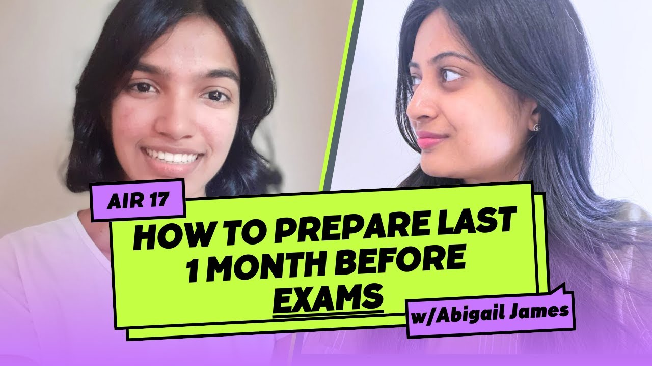 How She Got an All India Rank at the age of 18? | Last One Month Revision Strategy