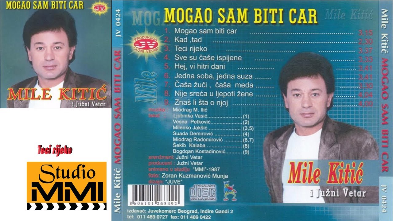 MIle Kitic i Juzni Vetar - Teci rijeko (Audio 1987)
