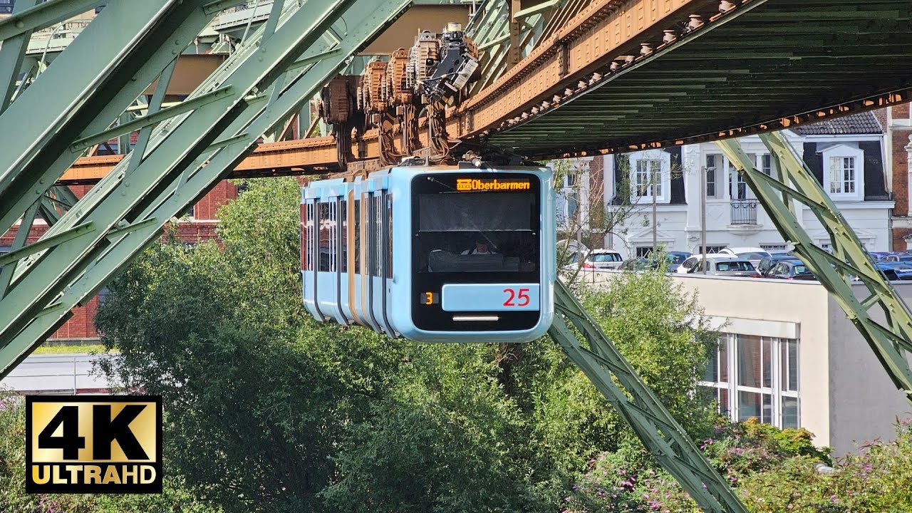 Wuppertal Schwebebahn Full Ride POV [4K] | 2023