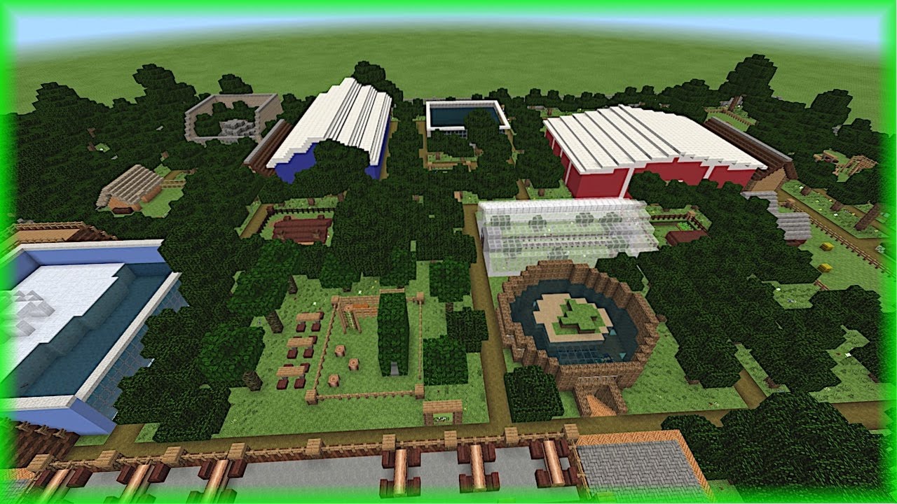 Animal Sanctuary tour!! (Minecraft)