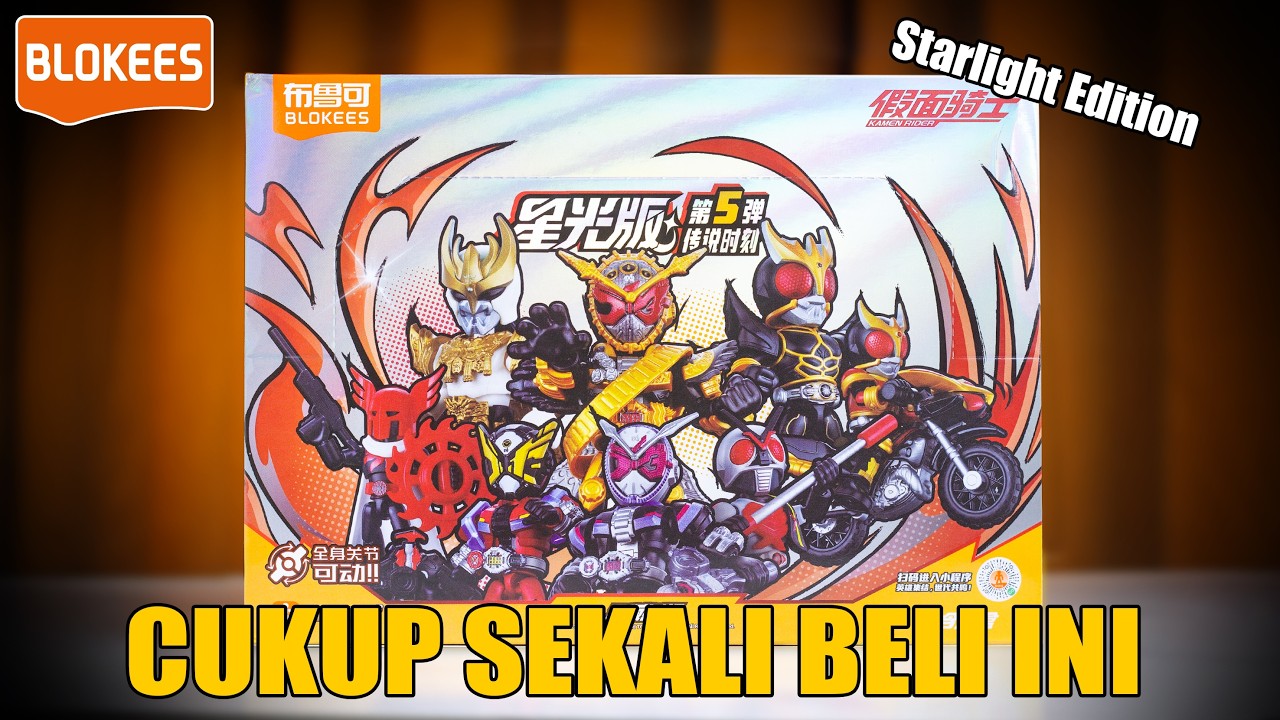 Unboxing & Review Blokees Kamen Rider Starlight Vol 1