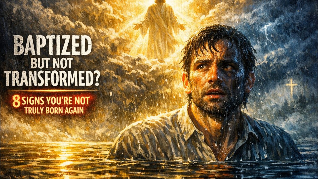 8 Signs You are not Really Born Again, Even If you Were Baptized..