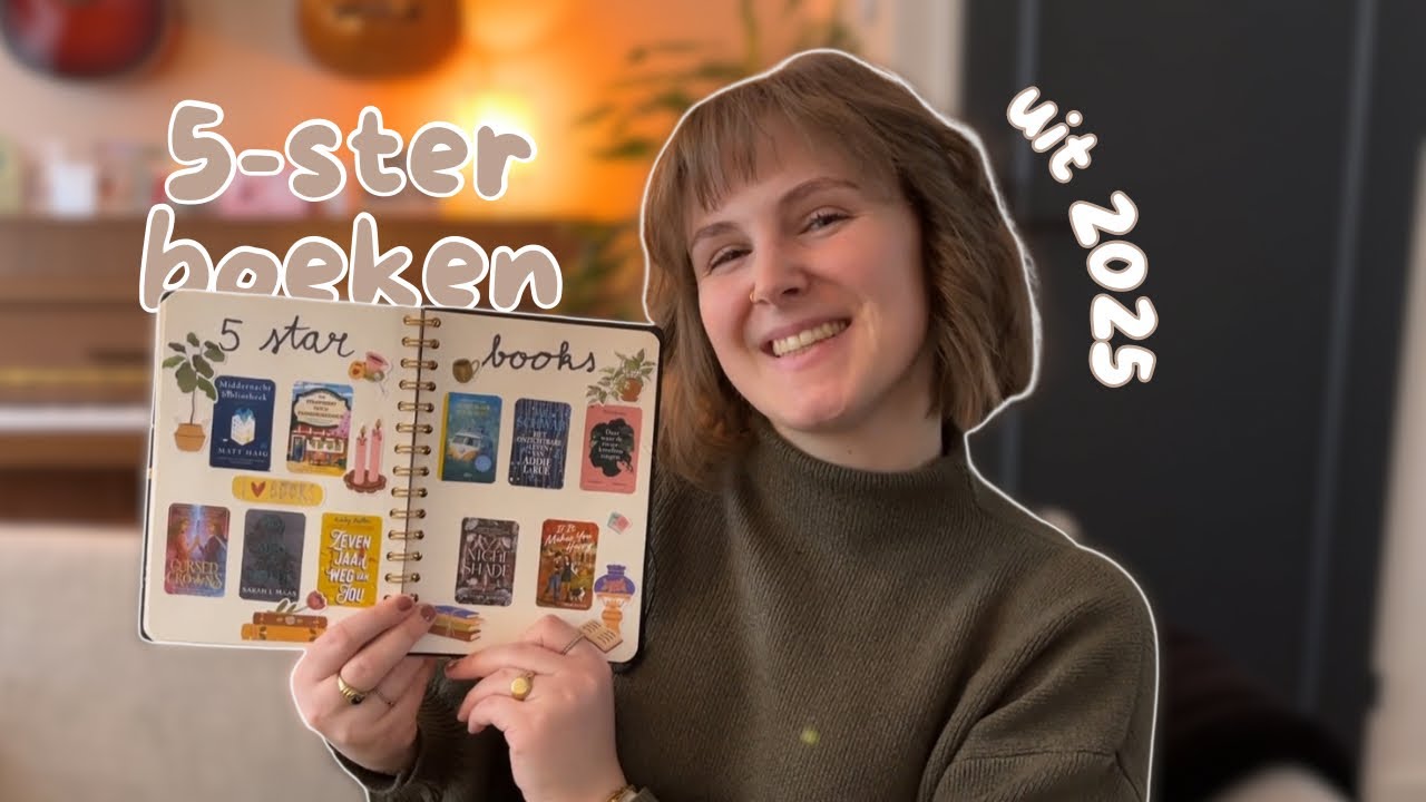 5-ster boeken uit 2025 ⭐ | Mijn 10 favoriete boeken van afgelopen jaar 📚