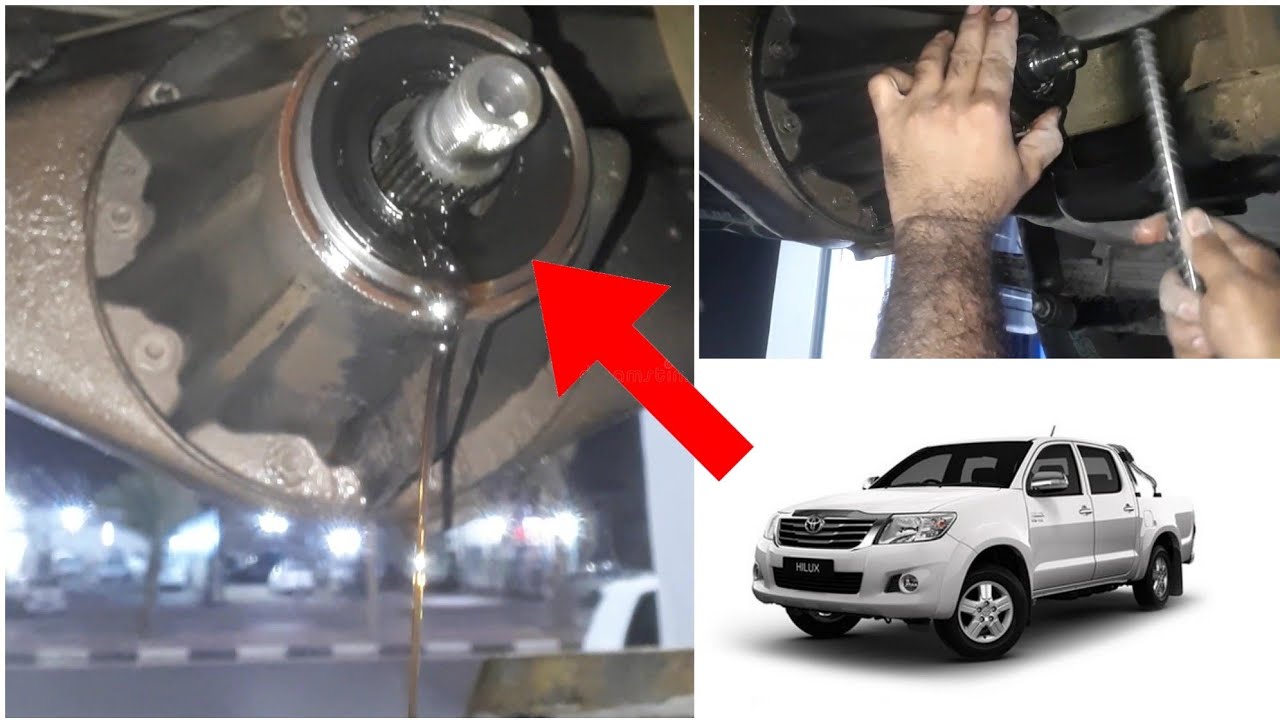 hilux pinion seal replacement