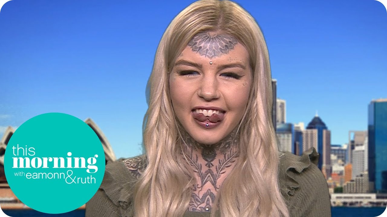 I Tattooed My Eyeballs and Split My Tongue to Look Like a Dragon | This Morning