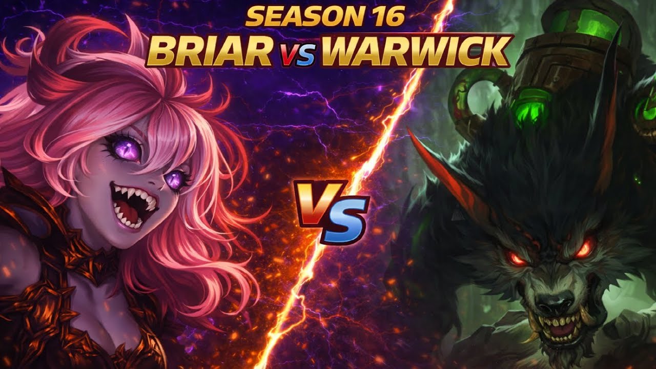 Briar VS Warwick - RANKED Jungle