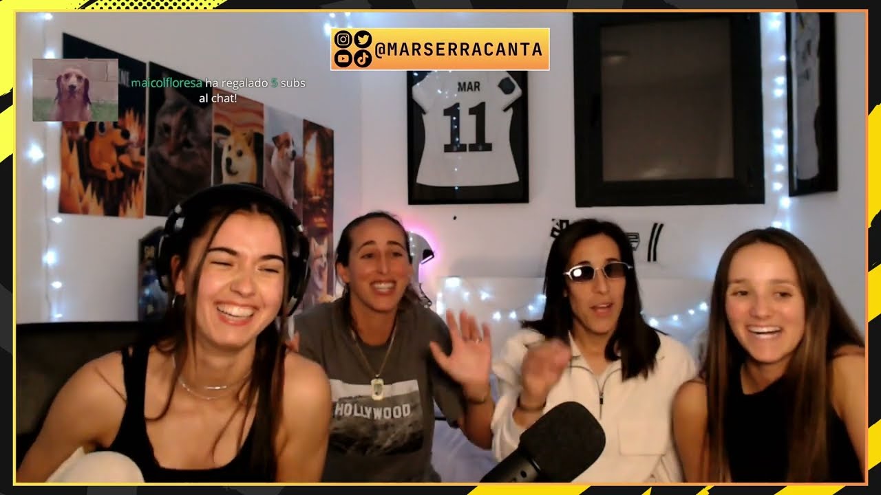 Chupistream con Ona Aldea, Carlinha y Andrea Porta